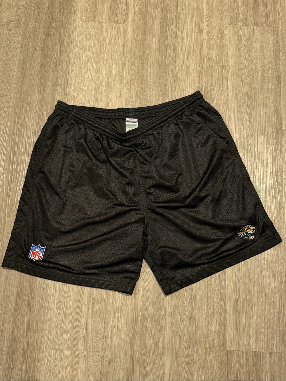 Nike Mens Jacksonville Jaguars NFL Dri-FIT Athletic Shorts Black Sz Xl